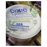 DIXIE 8.5' soak proof 125ct paper plates