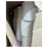 box of commercial rolls of toilet paper approx 27