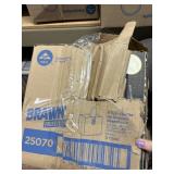 4 boxes brawny H700 disposaable cleaning towels