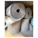 4 large rolls brown paper towels