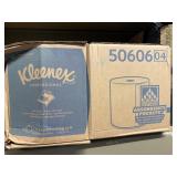 KLEENEX 6  rolls hand towels 8 inch white