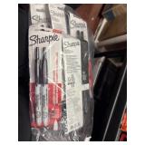 sharpie 6pks, 2per pack ultra fine markers