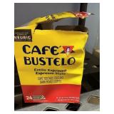 cafe bustelo k cup 24 pk expresso style 6/26Exp
