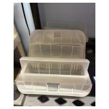 3 plastic container toppers, for needle syringe