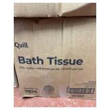 96 Rolls Quill Toilet Paper 2-Ply ind. wrapped