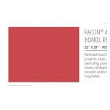 25 sheets Railroad Poster Board Red 22' x 28'
