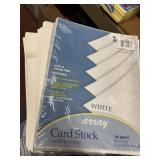 100 sheets card stock white, 200+ white cardstock