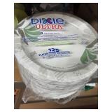 125 ultra soak proof DIXIE plates 10'