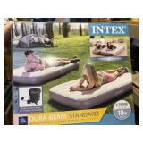 INTEX 2 in 1 airbed with battery pump 2twins, 10in