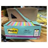 post it 24pads, 3'x3' multicolored post it notes