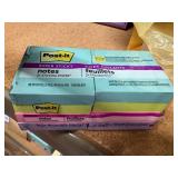 mini post it notes 2'x2' , 8 pks, 90 sheets @