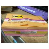 accordion post it notes 3'x3' multicolor, 10pads
