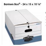 20 Bankers Boxers 24' Medium file/storage