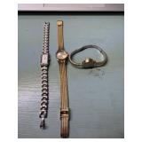 3 Ladies watches - Anne Klein,Seiko, and tissot