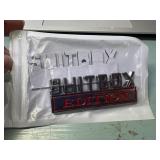 Adhesive car emblem Shitbox Edition
