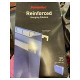Hanging File fodlers 25 ct legal Navy Blue