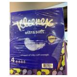 4 pk kleenex tissues, cubes