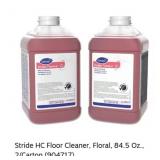 2 bottles stride floral hc cleaner 2.6quart@