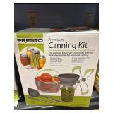 presto canning kit, funnel , tongs, ladle,