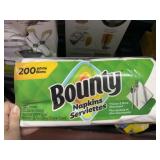 bounty napkins 200 ct