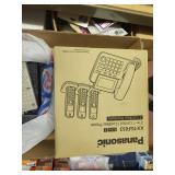 panasonic 3 cordless handsets, 1 main phone and