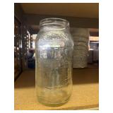 vintage vlasic pickle jar , vlasic farms, 80oz