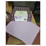 500 lavender file folders - letter size