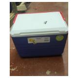 dark blue 10 quart/14 cans cooler