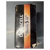 12 Duracell 9V batteries March 2030 exp