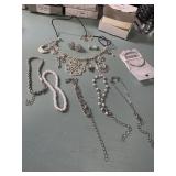 Silver Toned Costume Jewelry
