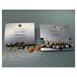 3 Witch Theme bracelets & 3 sets HalloweenEarrings