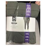 members mark womens 2xl joggers, olive green