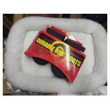 small crate mat & durable dog boots large
