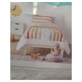 Twin Size pillowfort rainbow comforter w/ Sham
