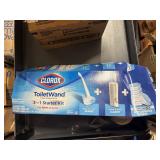 clorox toilet wand kit 3 in 1 starter, wand