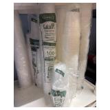 600+ galaxy plastic cups 7oz @ some not in wrapper