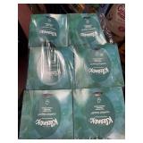 6 boxes cubes tissues kleenex