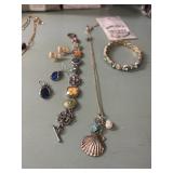 Set of Blues Costume Jewelry