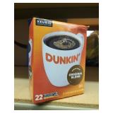 dunkin kcups 22 ct. exp 5/26  orginal blend