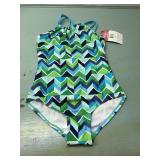 KANU girls size 10 bathing suit 1 piece