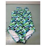 KANU girls size 12 bathing suit 1 piece