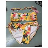KANU girls size 14 bathing suit 2 piece