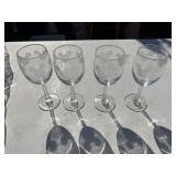 4 disney mickey mouse wine glasses