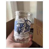 12 LOONEY TUNES jelly jars no 11 Elmer Fudd & bugs