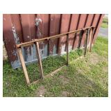 66' x 32' heavy metal frame on wheels