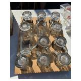 12 beer steins SALTY DOG SALOON HOMER