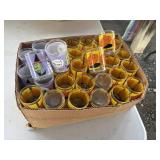approx 64 halloween votive or shot glasses