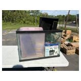 2fx 17' x 1 ft  glass fish tank, tetra filter,