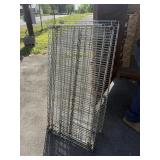 48' x 24' metal shelves 4 total
