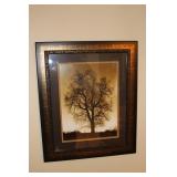 Framed and matted Print